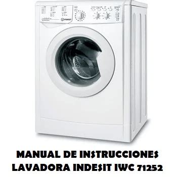 indesit iwc 71252|indesit 71252 manual.